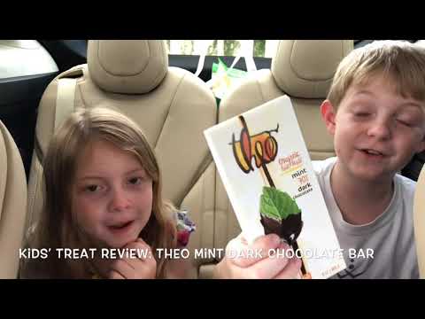 Kids’ Treat Review: Theo Mint Dark Chocolate Bar
