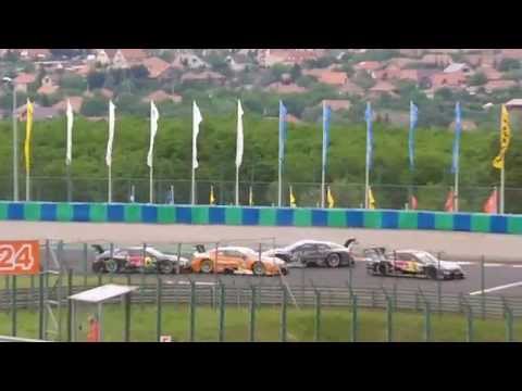 DTM Hungaroring Glock - Müller Crash / Unfall