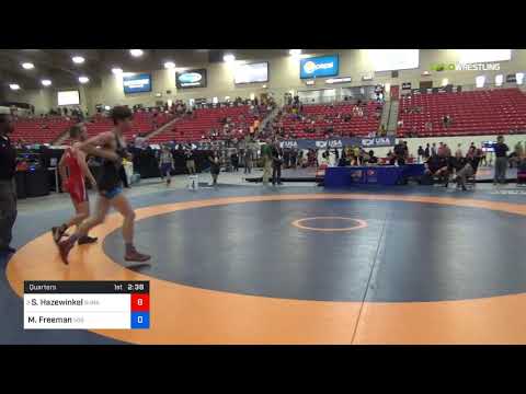 2018 Marine Corps US Open/Senior Men's Greco-Roman 55 Quarters - Sam Hazewinkel (Sunk) Vs. Michael