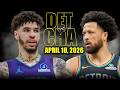Detroit Pistons Vs Charlotte Hornets Full Game Highlights April 10 2026 NBA Season