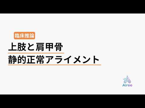 姿勢だけで肩の不調がわかる、静的アライメントの見方