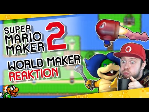 Riesen Update für SUPER MARIO MAKER 2! World Maker, Koopalinge... 🎇 Domtendos Reaktion