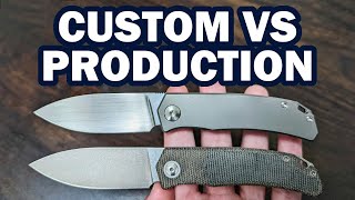 Urban EDC LC vs Trevor Burger Urban SFL - Small Details Review & Comparison - Custom vs Production