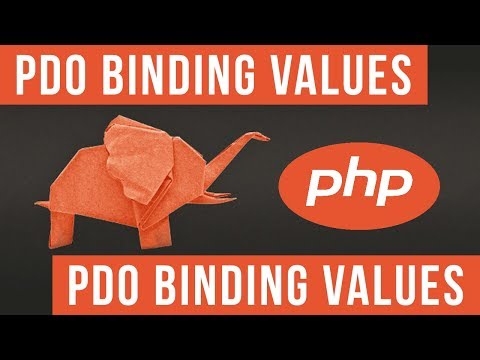 How to Bind MySQL Data Values using PDO Become a PHP Master 36