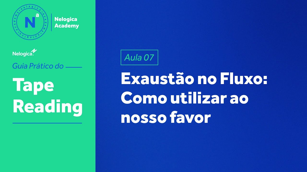 Aula 07 - Exaustão no Fluxo: Como utilizar  | Guia Prático de Tape Reading