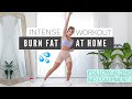 INTENSE 15 MINS CARDIO Fat Burning WORKOUT