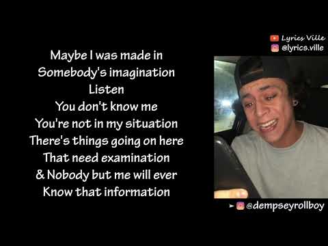 CRYING OUT FOR HELP 😰 @dempseyrollboy (LYRICS)