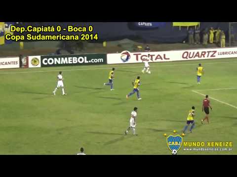 Deportivo Capiatá 0 (3) Boca 1 (4) /Copa Sudamericana 2014
