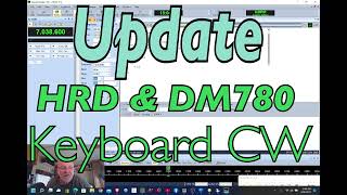 CW Interface Update for HRD and DM780 #hamradiok0pir