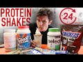 I Only Drank PROTEIN SHAKES For 24 HOURS PROTEIN POWDER REVIEW