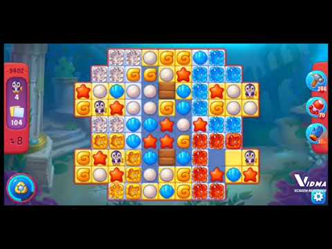 Fishdom. 9402 hard level no boosters and diamonds. 14 moves