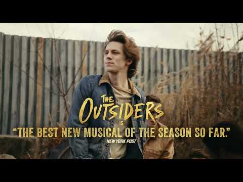 The Outsiders Musical cast singing