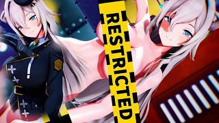 【MMD ホロライブ  4K/60fps】《Shishiro Botan (獅白ぼたん)》~《Rabbit Hole (ラビットホール) - (DECO*27)》