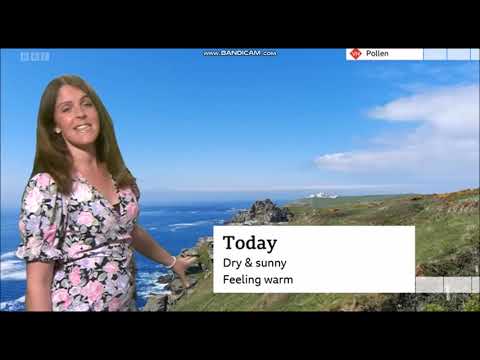[HD] Alex Osbourne BBC ONE Spotlight weather June 15th 2022 - 60 fps