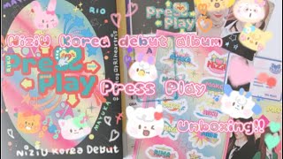 ℕ𝕚𝕫𝕚𝕌 𝕂𝕠𝕣𝕖𝕒 𝕕𝕖𝕓𝕦𝕥 𝕒𝕝𝕓𝕦𝕞 ℙℝ𝔼𝕊𝕊 ℙ𝕃𝔸𝕐 𝕦𝕟𝕓𝕠𝕩𝕚𝕟𝕘 | NiziU『PRESS PLAY』開封動画