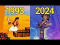 Evolution Of Aladdin Games 1993 2024