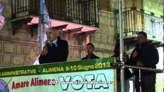 preview picture of video 'Comunali Alimena 2013 - Quinto comizio Scrivano'