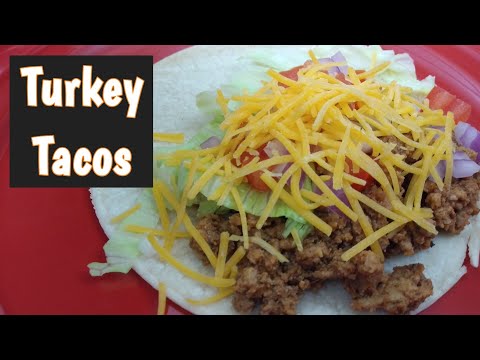 Ground Turkey Tacos | How to Cook Ground Turkey | Ground Turkey Recipe