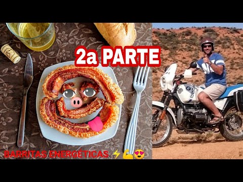 2ª parte TORREZNOS DE SORIA, Pan y Dakar🛵😵MOTO BMW R100GS 🐖🥖