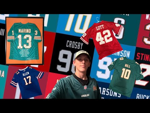 My NFL Jersey Collection! *2025*