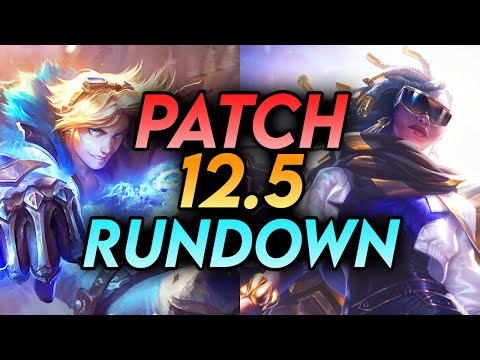 PATCH 12.5 NOTES RUNDOWN - TFT SET 6.5 Guide Ranked Comps Strategy