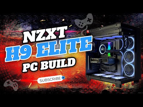 NZXT H9 ELITE Gaming PC Build - Το PC του @ANTILIPSI  #nzxt