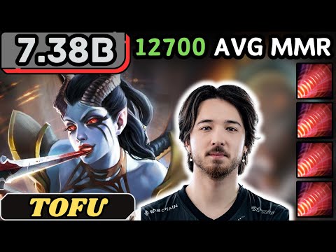 Tofu QUEEN OF PAIN Soft Support Gameplay 7.38b - Dota 2 Support