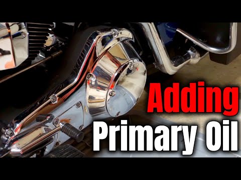 How To Add Primary Oil to My Road King!