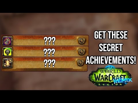 MAKE SURE YOU GRAB THESE 3 SECRET ACHIEVEMENTS IN LEGION REMIX