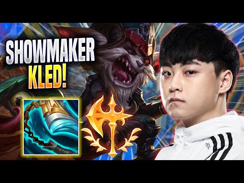 SHOWMAKER IS SO GOOD WITH KLED! - DK ShowMaker Plays Kled MID vs Tristana! | Season 2023