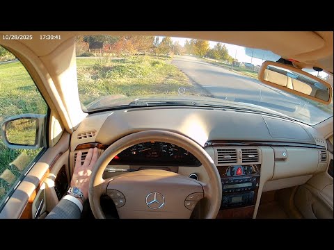 2002 Mercedes-Benz E320 W210 – Immersive Walkthrough + Drive [4k]