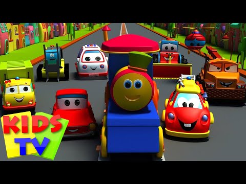 Transport Adventure | Transport Train for kids | Kids train | Bob the Train | Songs for kids
