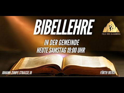 Bibellehre 04.12.21 Thema: Wachen im Geist Sprecher: Pastor Sonny