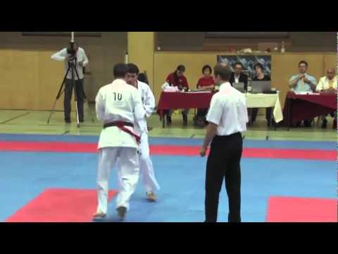 Sergeev Artem vs. Beslaneev - VIENNA OPEN - Erstes offenes internationales Kyokushin-Kan Turnier
