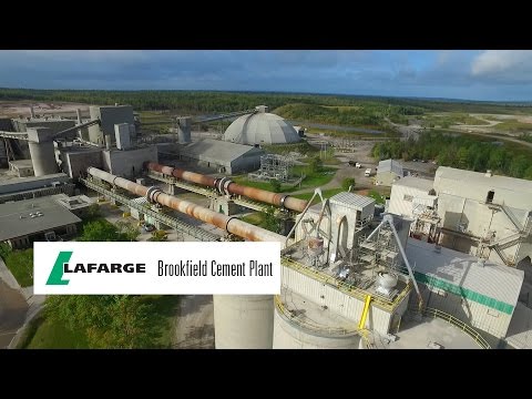 The manufacturing process at the lafarge brookfield cement p...