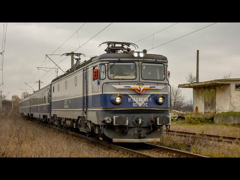 Tren IR1831 Galati - Cluj Napoca la iesire din Stroiesti spre Ciprian Porumbescu - 28.11.2020