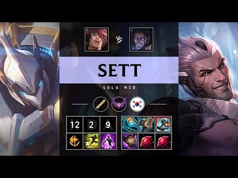 Sett Mid vs Sylas - KR Master Patch 25.04