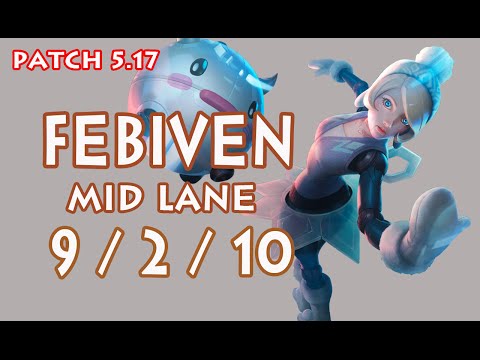 FNC Febiven Orianna vs Viktor - Mid Lane 5.17 - KR Master SoloQ