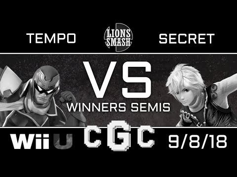 CGC Smash Tournament 2018 - Tempo (Captain Falcon) vs Secret (Shulk) - Smash 4 Winners Semis