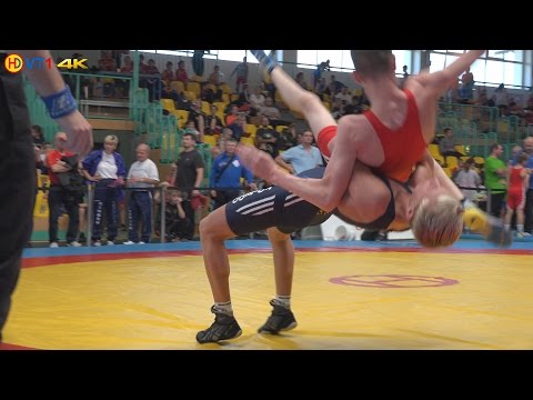 Ringen int. Brandenburg-Cup 2014 Kadetten (Gr./Rö.) - 54kg 1/2 Finale