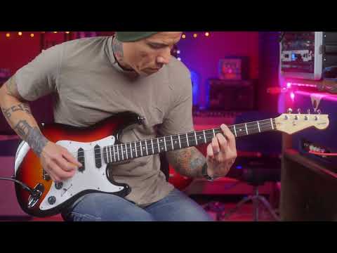 Eastwood Solid Alder Body Maple Bolt-on Modern C Shape Neck 4-String Model S Electric Tenor Baritone Guitar w/Gig Bag image 5