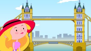 london bridge is falling down | nursery rhymes | kids songs | baby rhymes