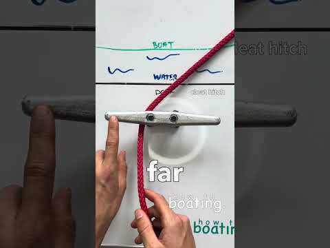 How to TIE a CLEAT