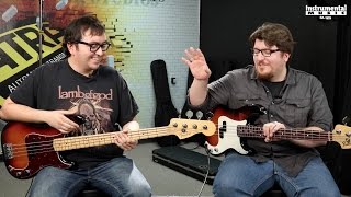 Video thumbnail for Fender Precision Bass Comparison (featuring Nick Maffei) by The Bass Channel