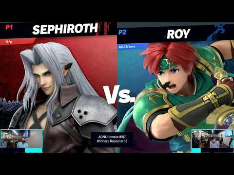 2thiccnicc (Sephiroth) vs All4None (Roy) | AONUltimate #107 Winners Round of 16