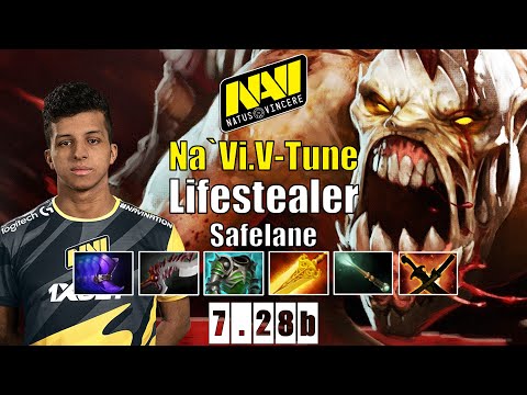 Lifestealer Safelane | Na`Vi.V-Tune | LATE GAME LIFESTEALER IS POWERFUL | 7.28b Gameplay Highlights
