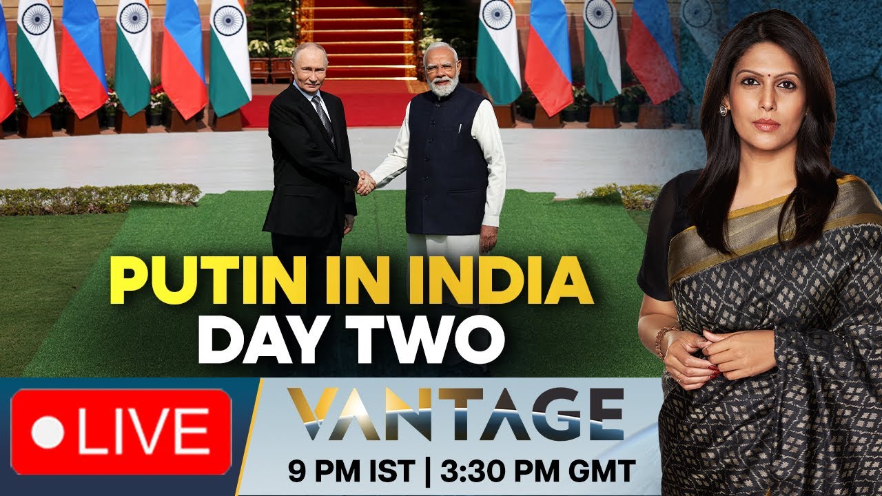 LIVE: Modi-Putin Unity on Display Amid Trump's Tariffs | Vantage with Palki Sharma | N18G