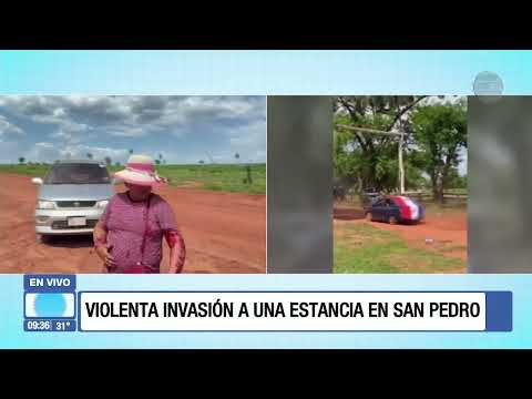 Violenta invasion a una estancia en San Pedro