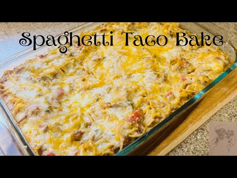 One-Pan Taco Spaghetti Bake: The Cheesy Casserole Hiding Cheddar Soup as Its Secret Ingredient