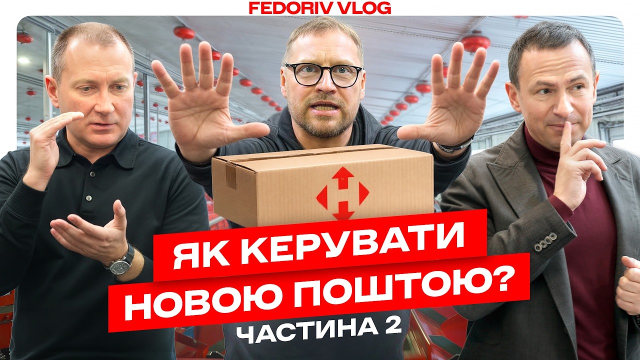 Всередині Нової пошти: менеджмент, цифри, роботи, майбутнє. Частина 2 #FEDORIVVLOG